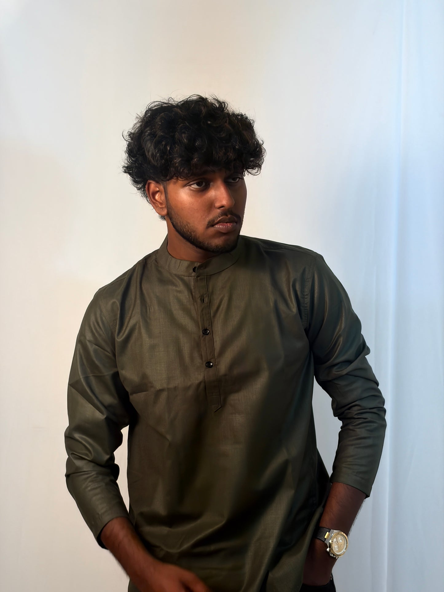 Sabzzz |  Forest Green Men’s Kurta
