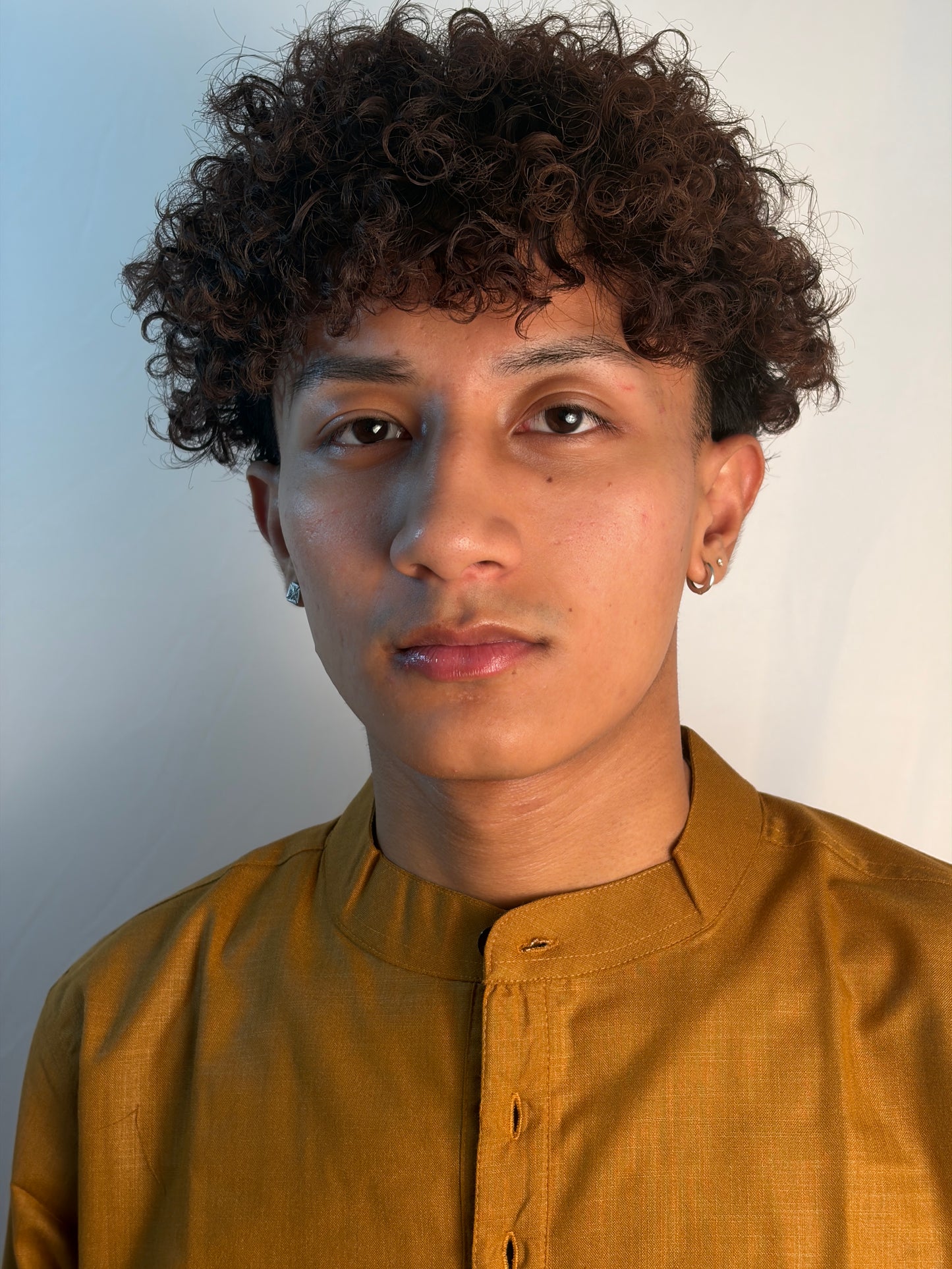 Zafran | Golden Yellow Grey Men’s Kurta