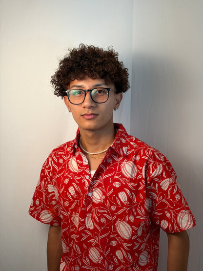 Ajrakh | Block Printed Men’s Jodhpuri Kurta