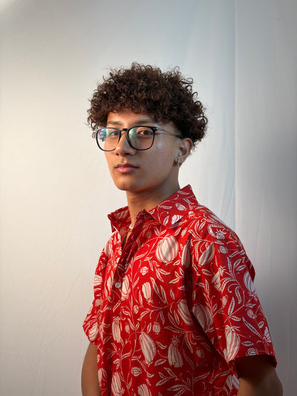 Ajrakh | Block Printed Men’s Jodhpuri Kurta
