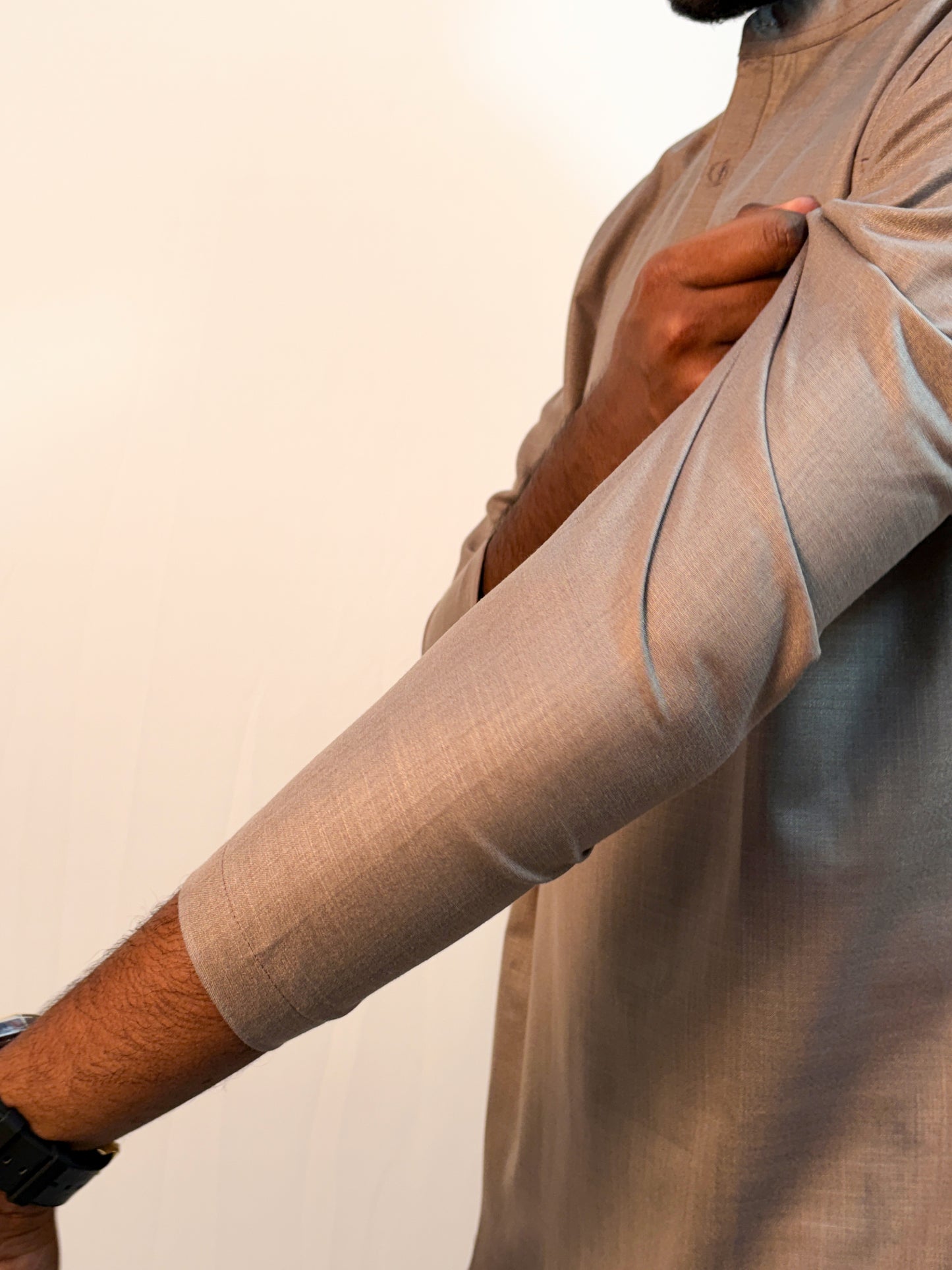 Noor | Mauve Grey Men’s Kurta