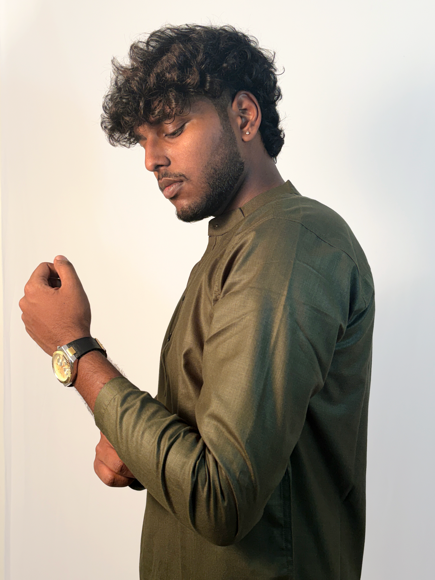 Sabzzz |  Forest Green Men’s Kurta