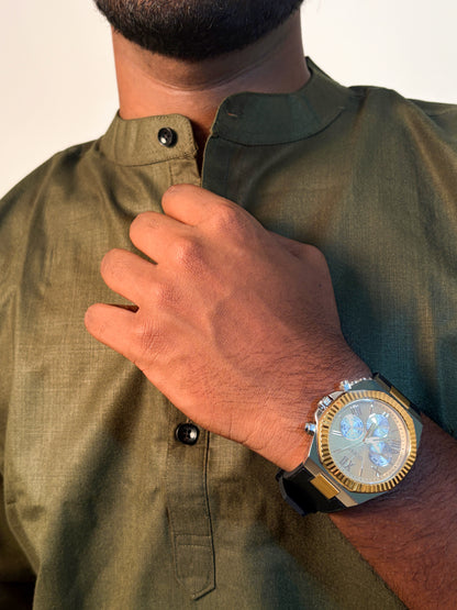Sabzzz |  Forest Green Men’s Kurta