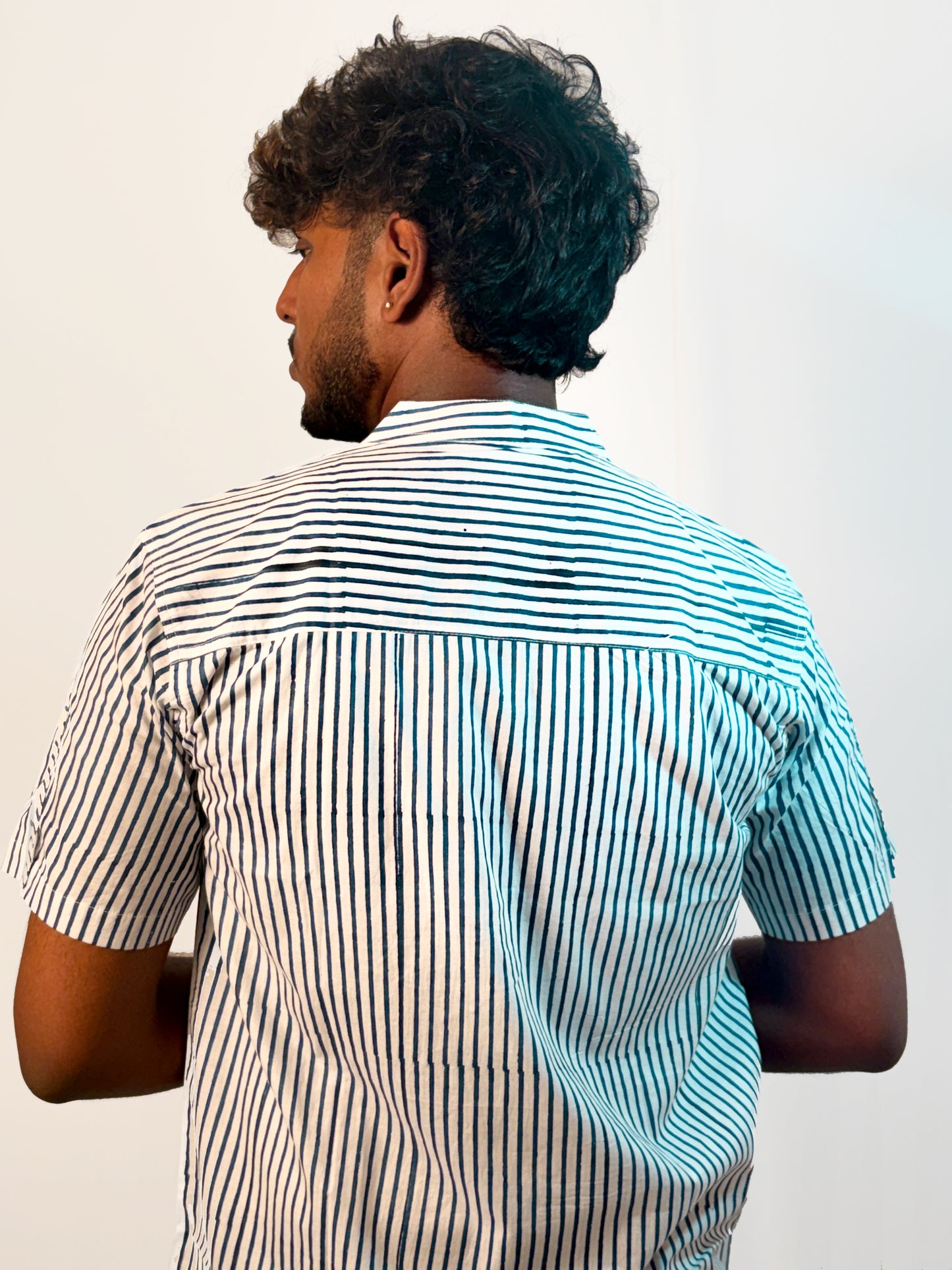 Stripes | Hand Block Printed Men’s Jodhpuri Kurta