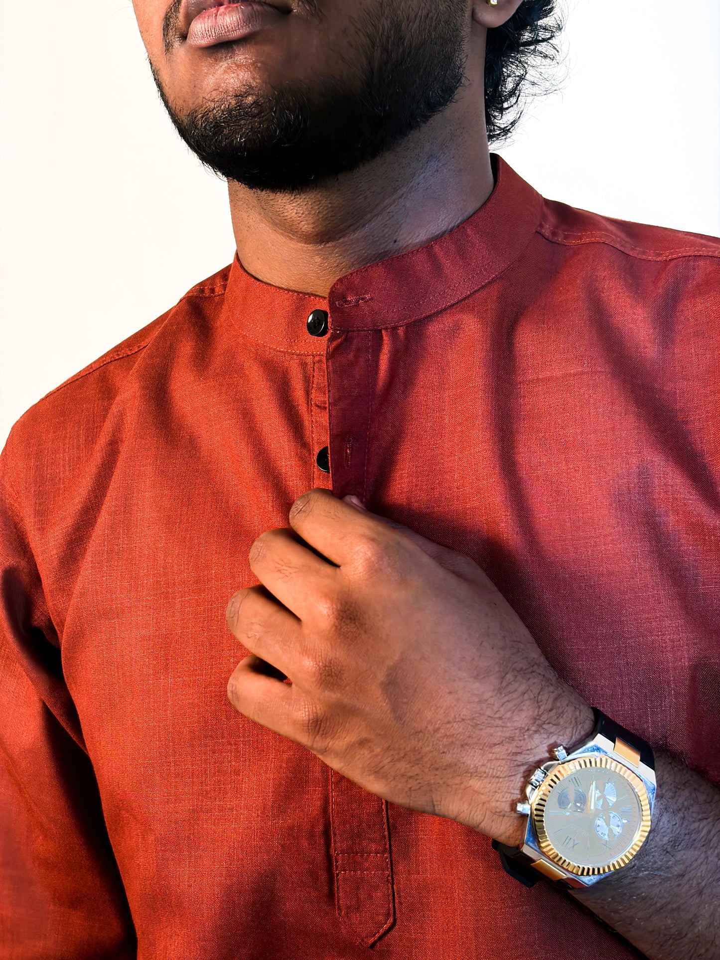 Terra | Rustic Orange Men’s Kurta