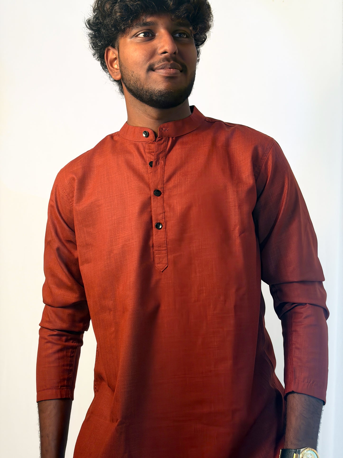 Terra | Rustic Orange Men’s Kurta