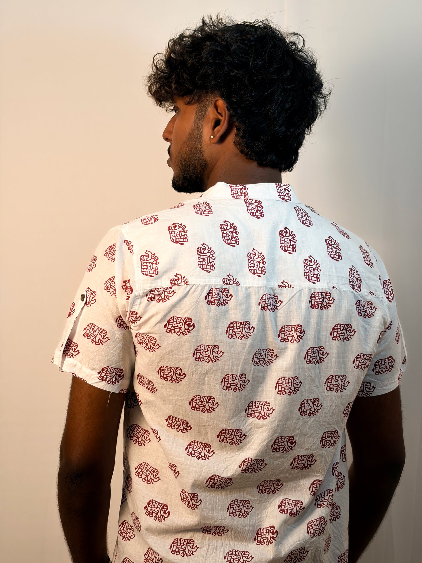 Elephanta | Hand Block Printed Men’s Jodhpuri Kurta