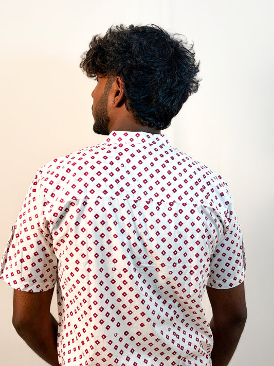 Heer | Hand Block Printed Men’s Jodhpuri Kurta