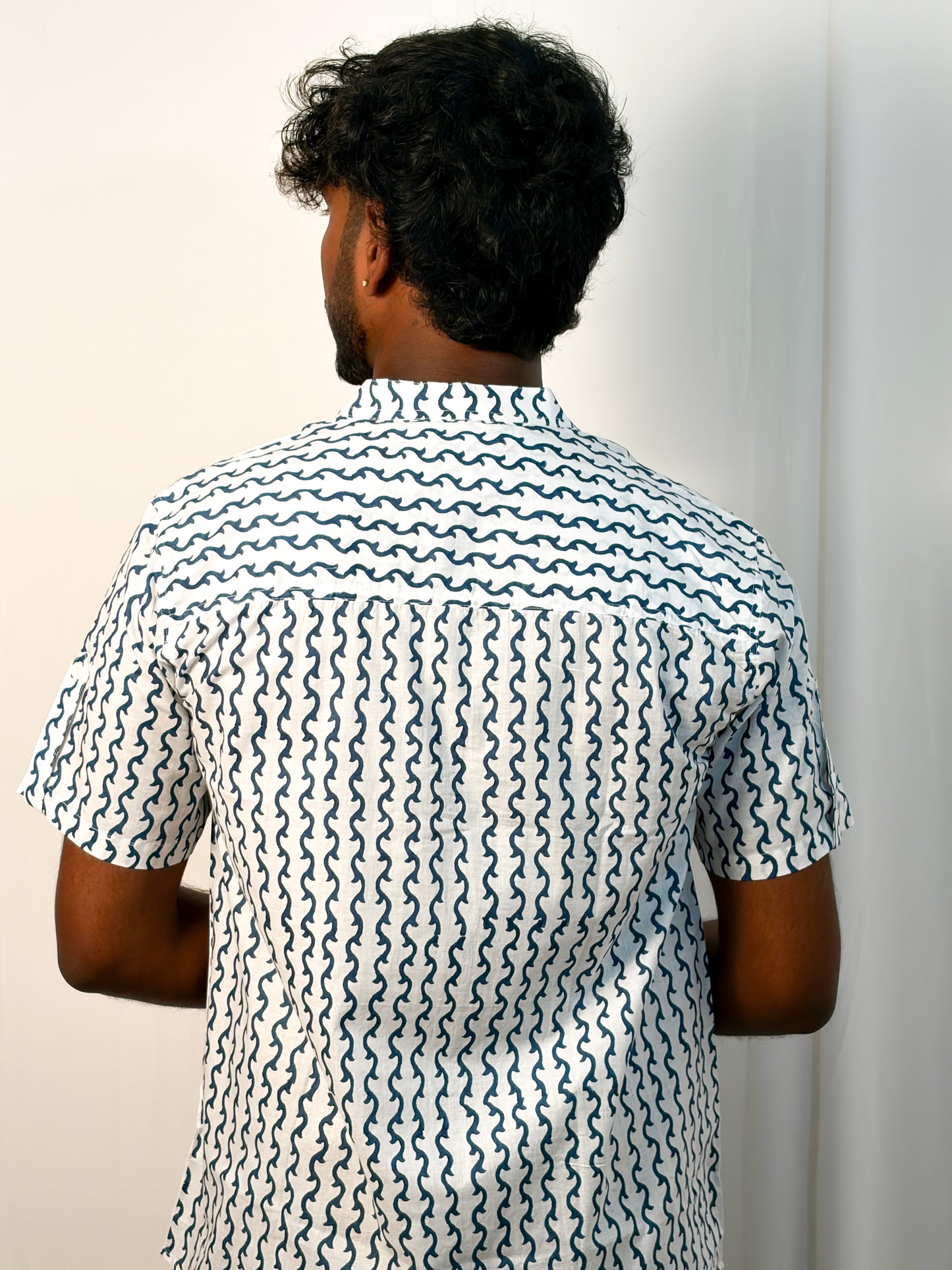 VID | Hand Block Printed Men’s Jodhpuri Kurta